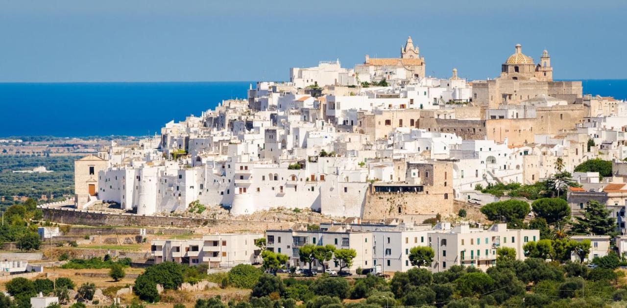 Villa 4 Trulli, Sea View, Vista Mare, Isolata Ostuni Extérieur photo