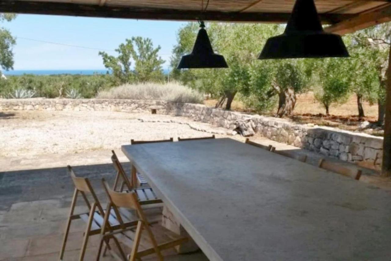 Villa 4 Trulli, Sea View, Vista Mare, Isolata Ostuni Extérieur photo