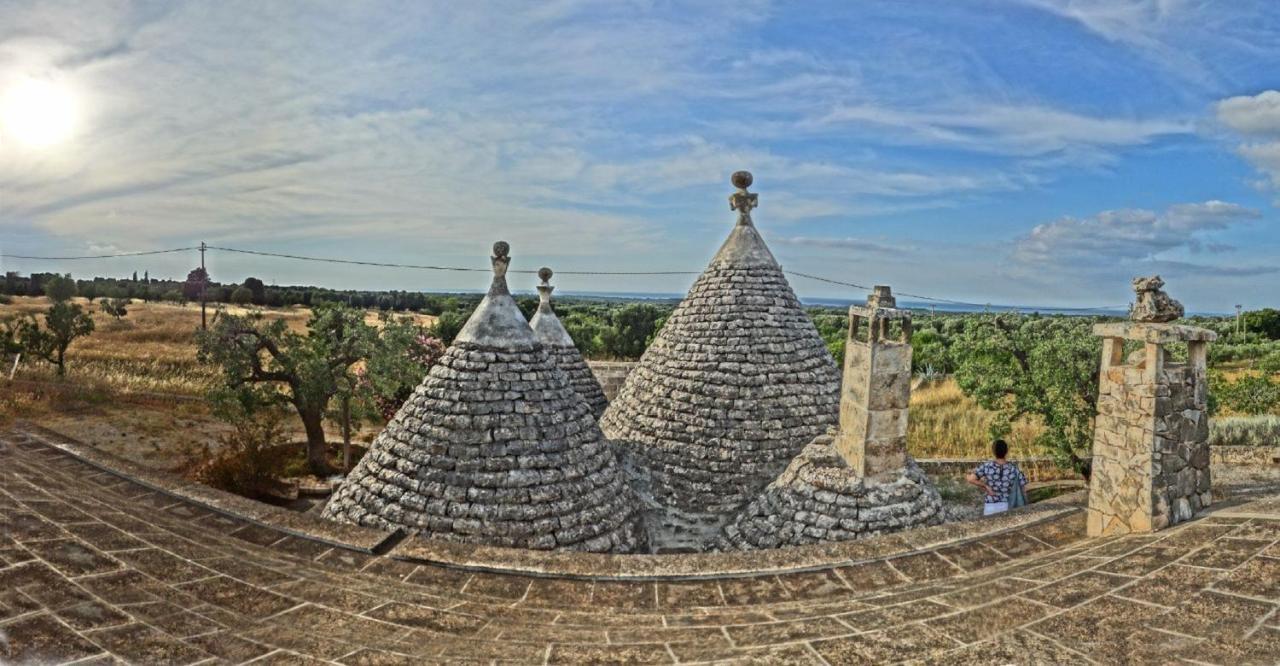 Villa 4 Trulli, Sea View, Vista Mare, Isolata Ostuni Extérieur photo